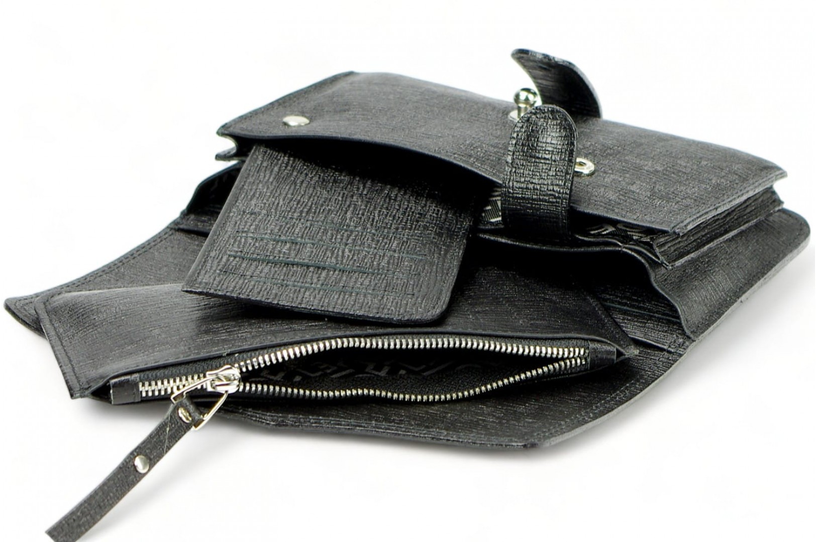 Кожаный кошелек Модель 221 EL-3-1_NIC