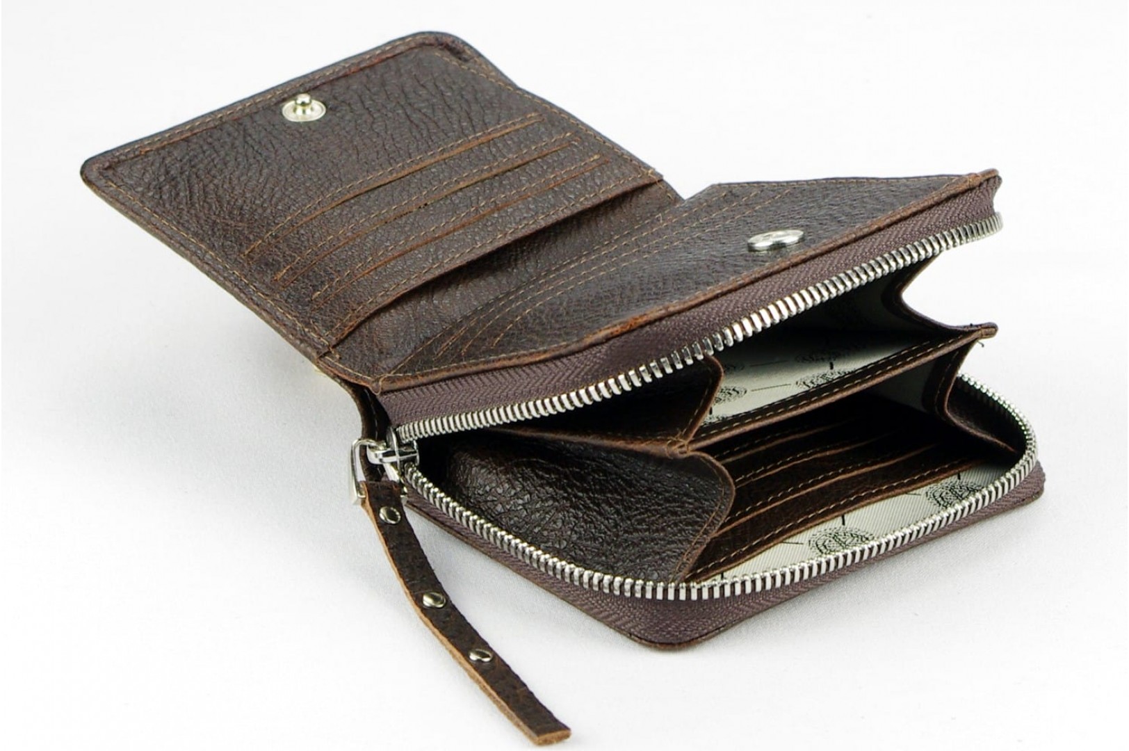 Кожаный кошелек Модель 302 EL-4-2_NIC