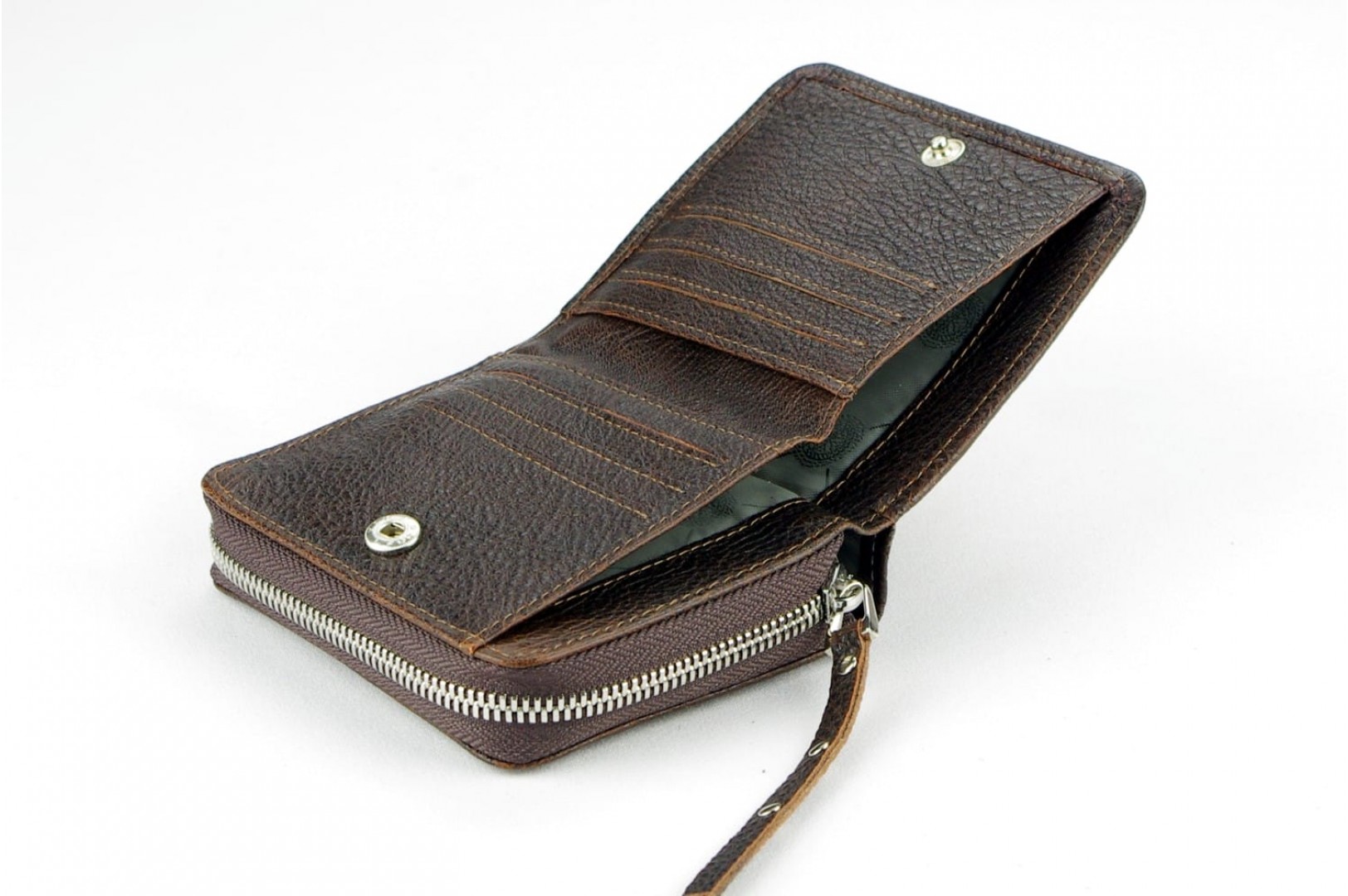 Кожаный кошелек Модель 302 EL-4-2_NIC