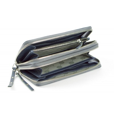 Кожаный кошелек Модель 303 EL-4-3_NIC