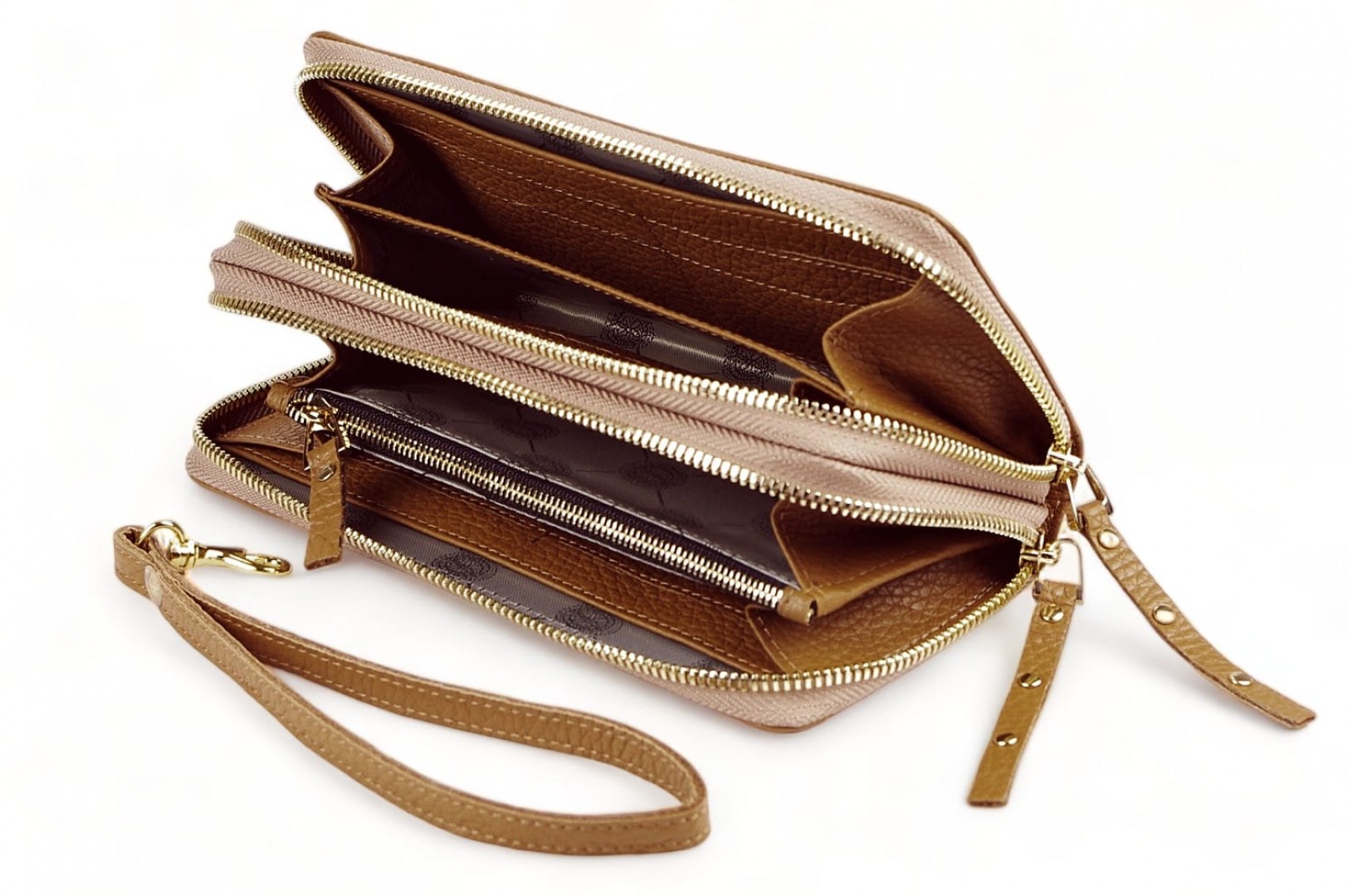 Кожаный кошелек Модель 303 EL-4-8_GL