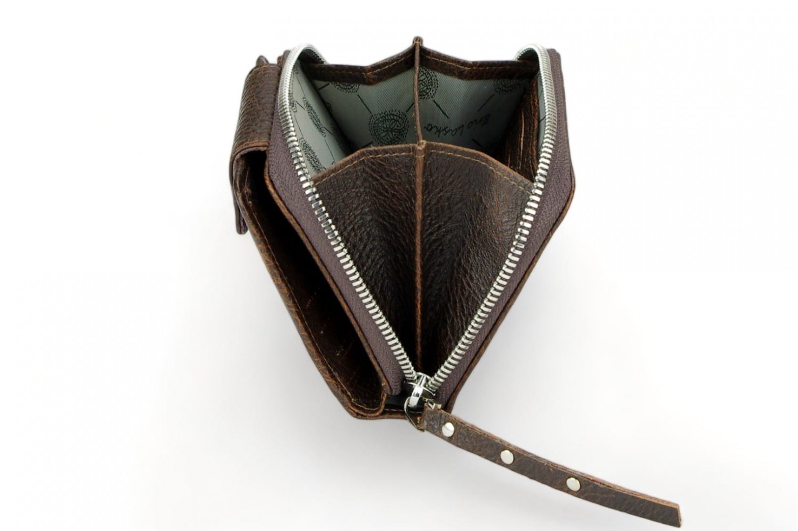 Кожаный кошелек Модель 304 EL-4-2_NIC