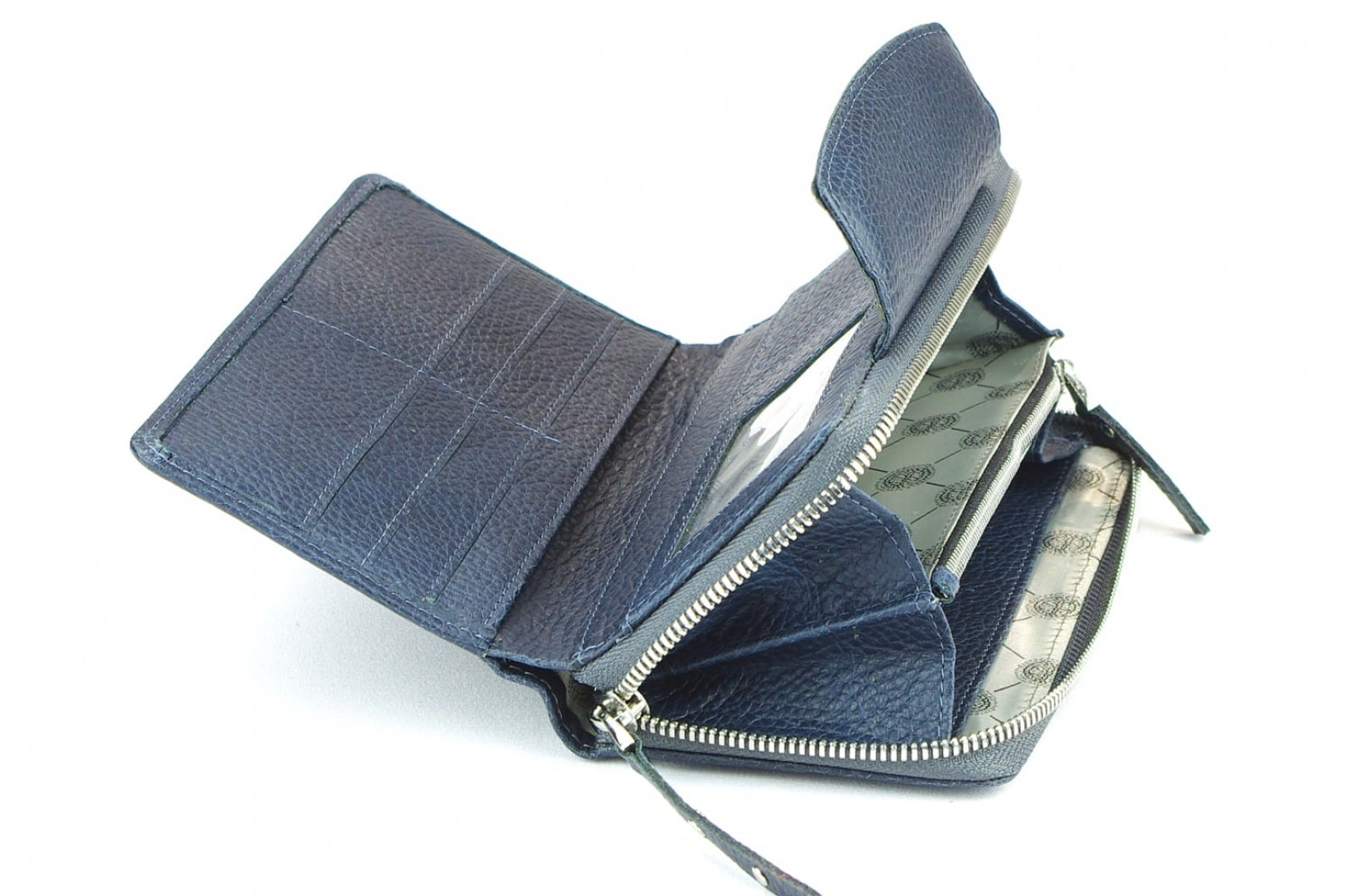 Кожаный кошелек Модель 305 EL-4-3_NIC