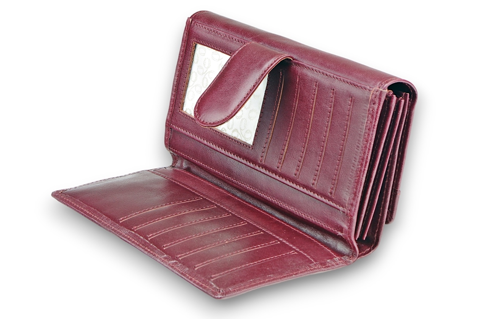 Кожаный кошелек Модель 161 BL-0-6