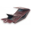 Кожаный кошелек Модель 201R BL-0-2