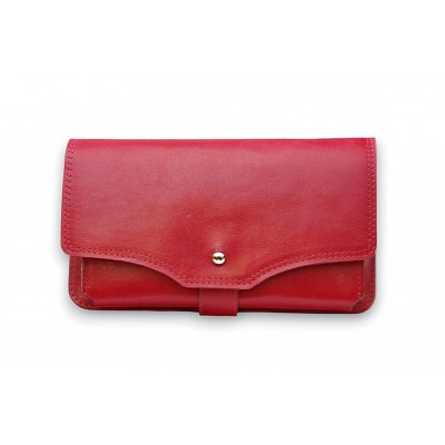 Кожаный кошелек Модель 221 BL-0-4_NIC