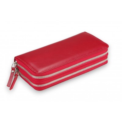 Кожаный кошелек Модель 303 BL-0-4_NIC