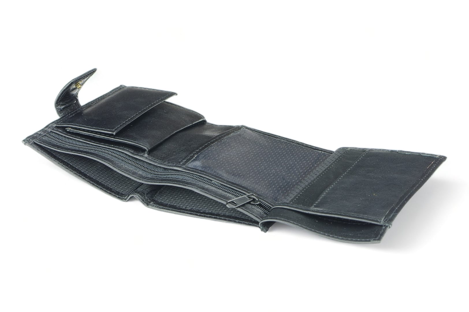 Кожаный кошелек Модель 3R BL-0-1