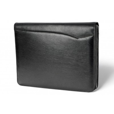 Конференц-папка формата A4 на молнии из натуральной кожи. 24 EL-4-1F