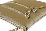 Классическая кожаная сумка через плечо. 30 EL-4-8BG_gold
