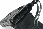 Классическая кожаная сумка через плечо. 36 BL-0-1BG