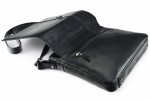 Классическая кожаная сумка через плечо. 47 BL-0-1BG
