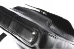 Классическая кожаная сумка через плечо. 651 BL-0-1BG