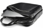 Кожаный портфель-сумка A4 701 BL-0-1BR_NIC