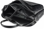 Кожаный портфель-сумка A4 701 BL-0-1BR_NIC