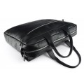 Кожаный портфель-сумка A4  703 BL-0-1BR_NIC