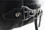 Кожаный портфель-сумка A4 704 BL-0-1BR_NIC