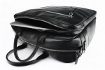 Кожаный портфель-сумка A4 706 BL-0-1BR_NIC