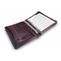 Конференц-папка формата A4 на молнии из натуральной кожи. 24 BL 0-2F