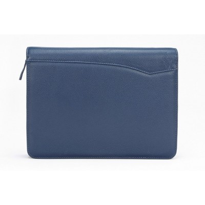 Конференц-папка формата A4 на молнии из натуральной кожи. 24 EL-4-3F